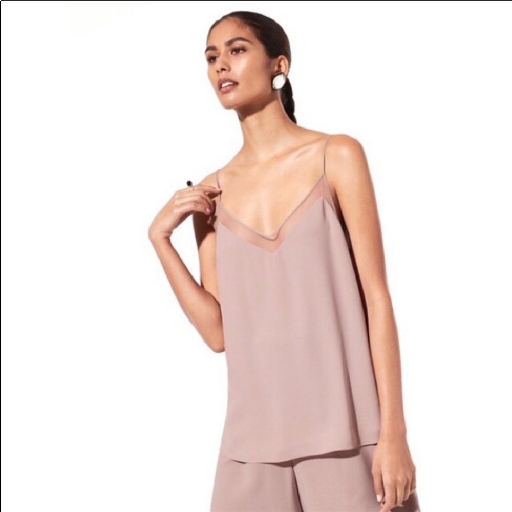 Aritzia Babaton Galen camisole in pink XS